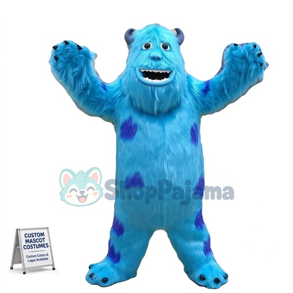 Sully Monster Mascot Costume