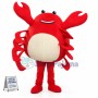 Darling Red Crab Granchio Mascot Costume Cartoon Character Mascot