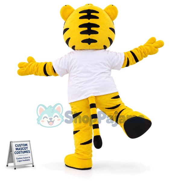 Tiger Mascot Cartoon Costume Adult role-playing Costume