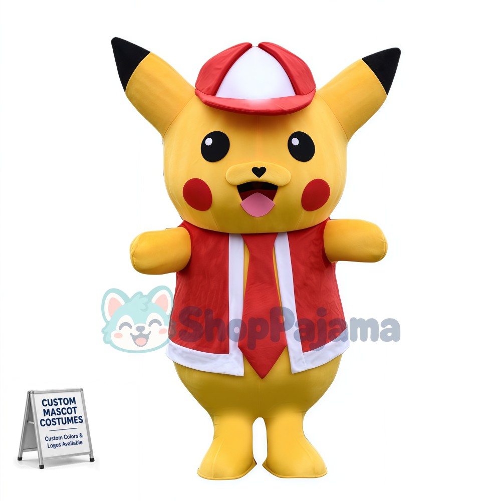 Pokemon Detective Pikachu Mascot Costume