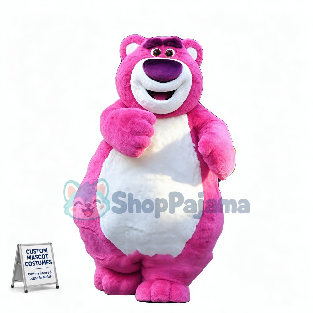Pink Lots O' Huggin' Bear Toy Story Mascot Costume