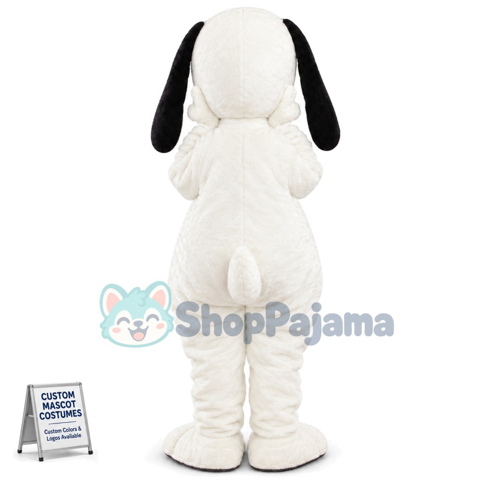 Adult Snoopy Dog Mascot Costume