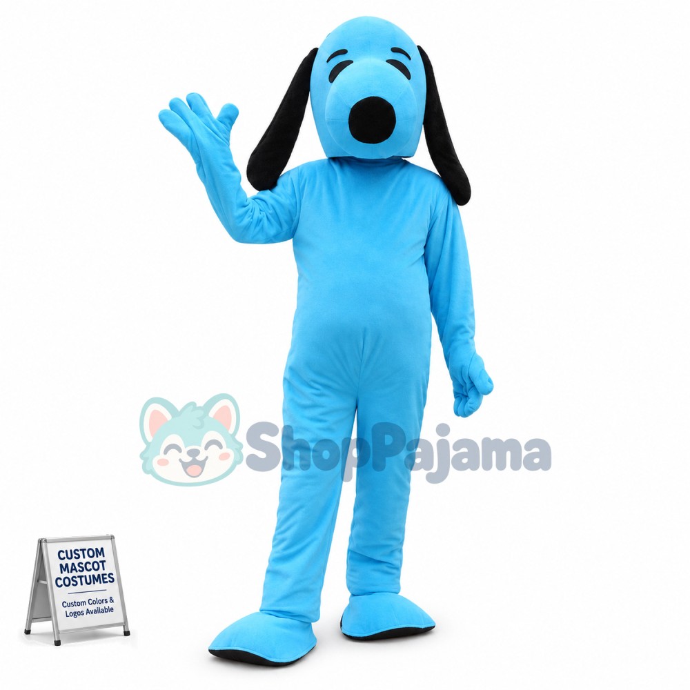 Adult Snoopy Dog Mascot Costume