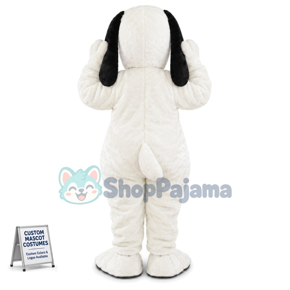 Adult Snoopy Dog Mascot Costume