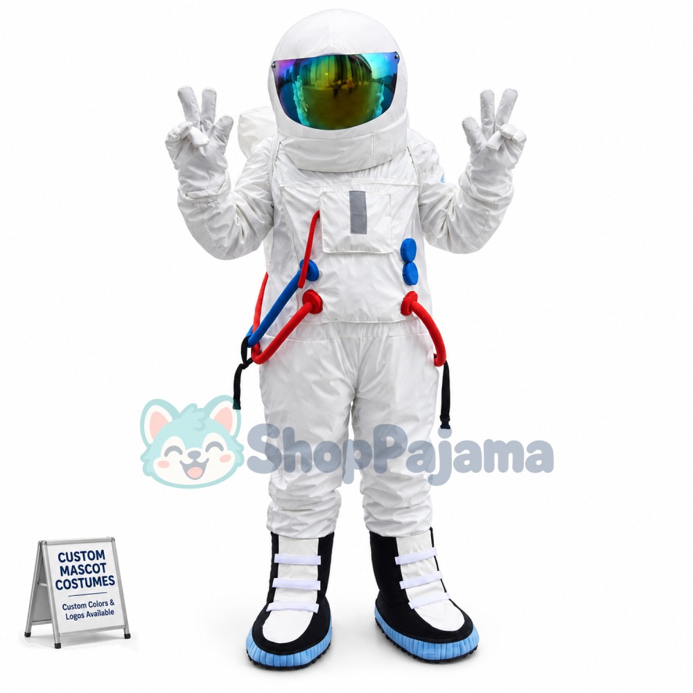 Space Suit Mascot Costume Astronaut Mascot Costume