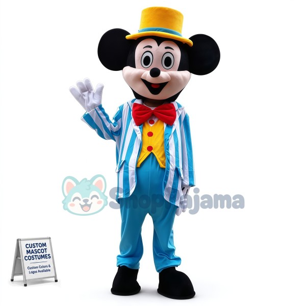 Mickey Mouse and Minnie Mouse Disney Mascot Costume