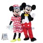 Mickey Mouse and Minnie Mouse Disney Mascot Costume