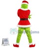 Christmas Grinch Santa Costume For Adult