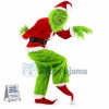 The Grinch Santa Fur Costume Outfit For Adult