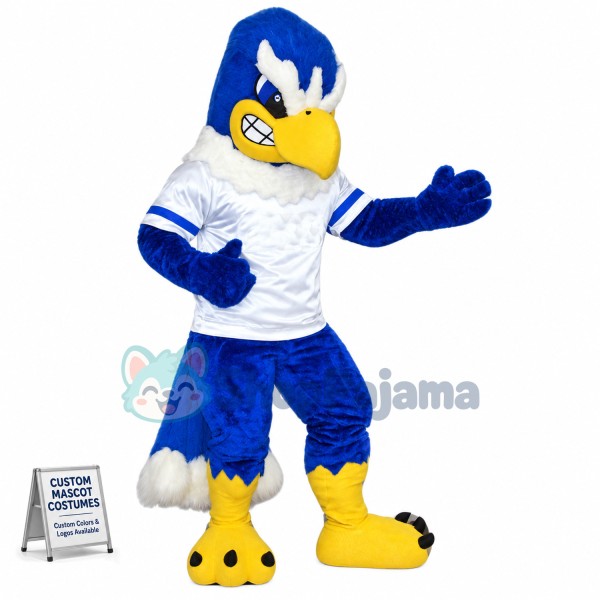 College Fierce Falcon Mascot Costume