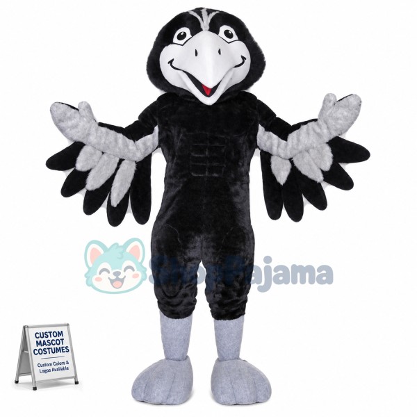 Black Hawk Mascot Costume