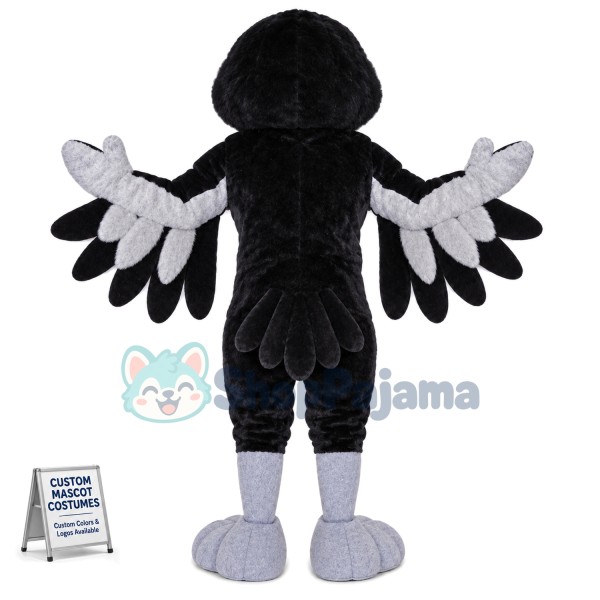 Black Hawk Mascot Costume