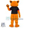 Happy Cougar Mascot Costume