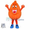 The Orange Monster Mascot Costume