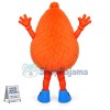 The Orange Monster Mascot Costume