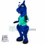 Blue Horse Mascot Costume
