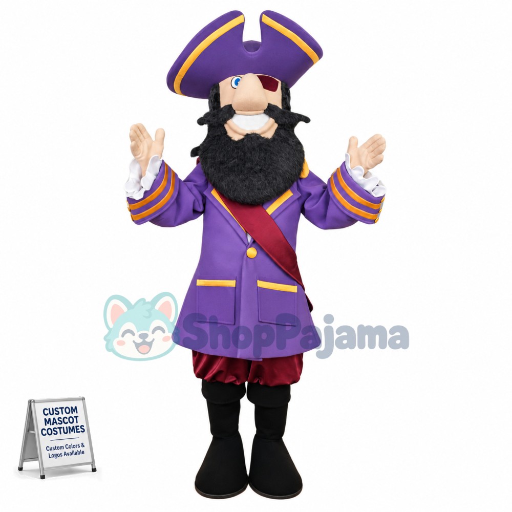Custom Mascot Captain Mascot Costume