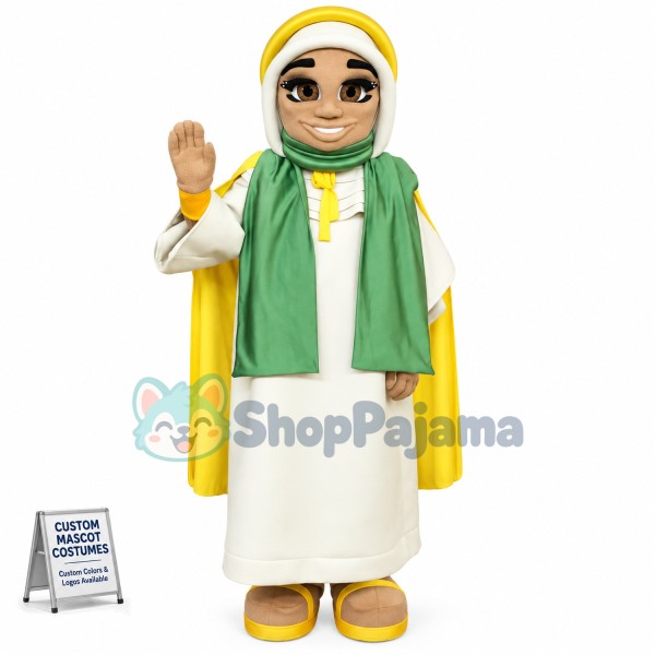 Anonymous Angel Mascot Costume