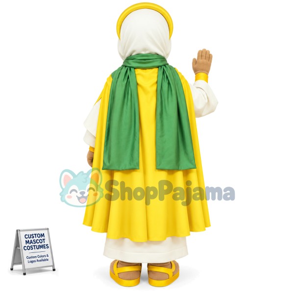 Anonymous Angel Mascot Costume