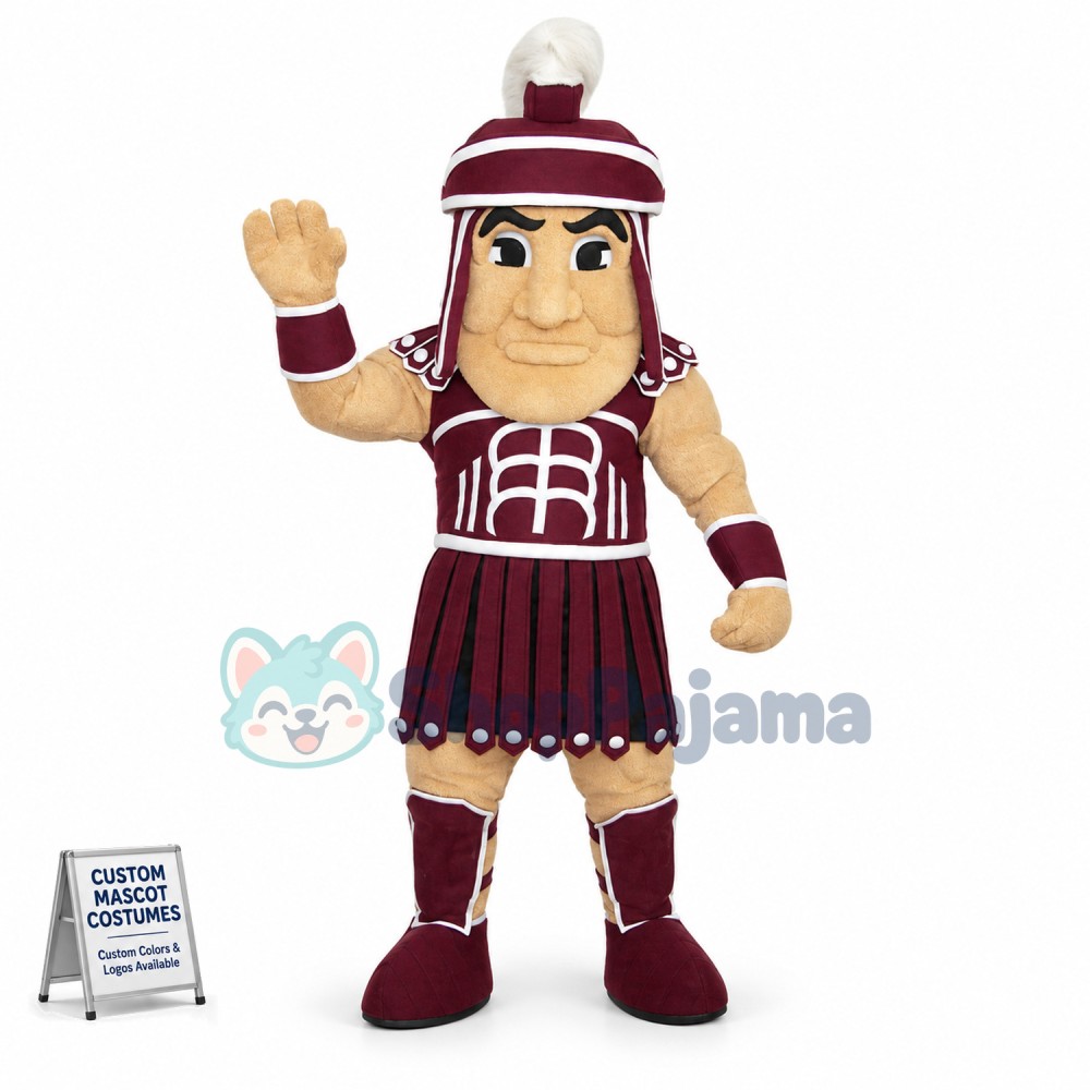 Custom Mascot Spartan Mascot Costume
