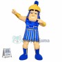 Happy Spartan Mascot Costume