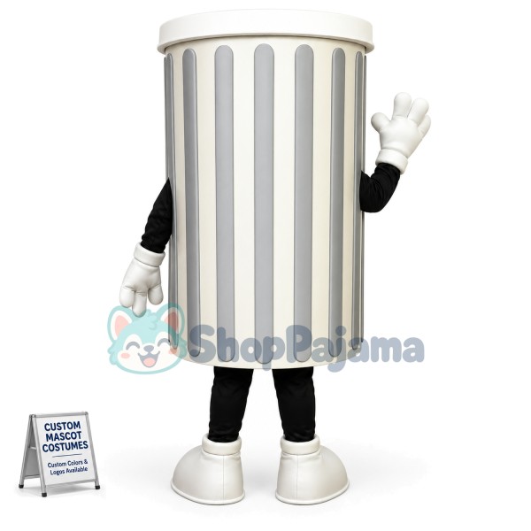 Trashcan Mascot Costume