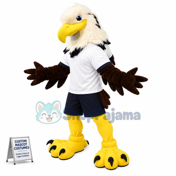 University White Eagle Mascot Costume