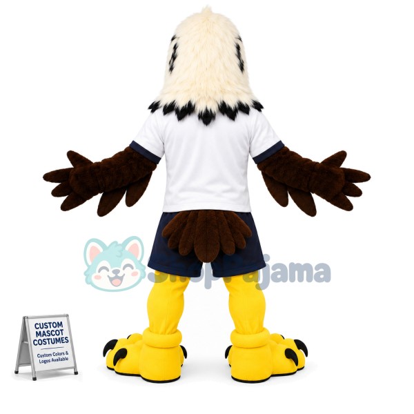 University White Eagle Mascot Costume