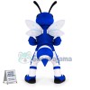Blue Bee Mascot Costume