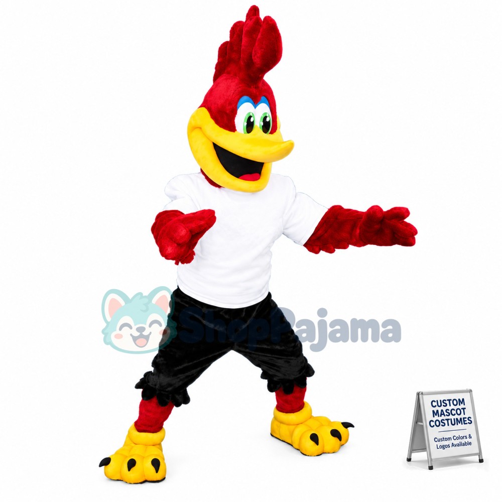 Bird Roadrunner Mascot Costume