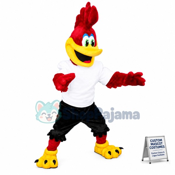 Bird Roadrunner Mascot Costume