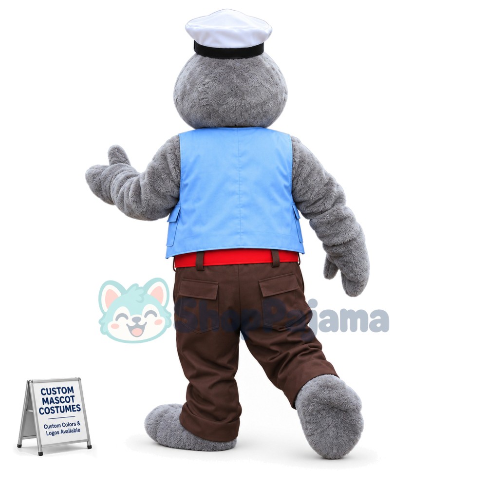 Cute Seal Mascot Costume