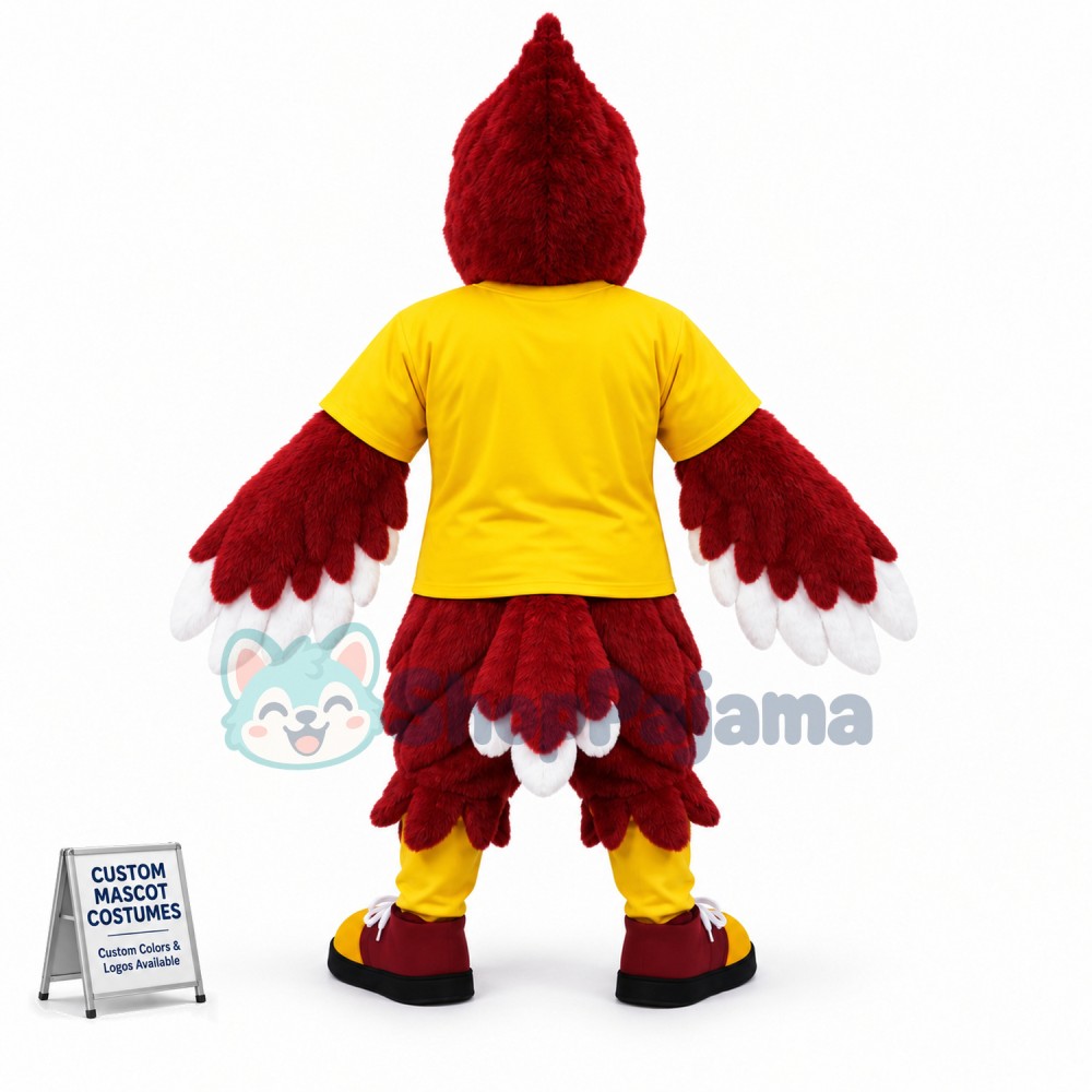 Bird Cardinal Mascot Costume