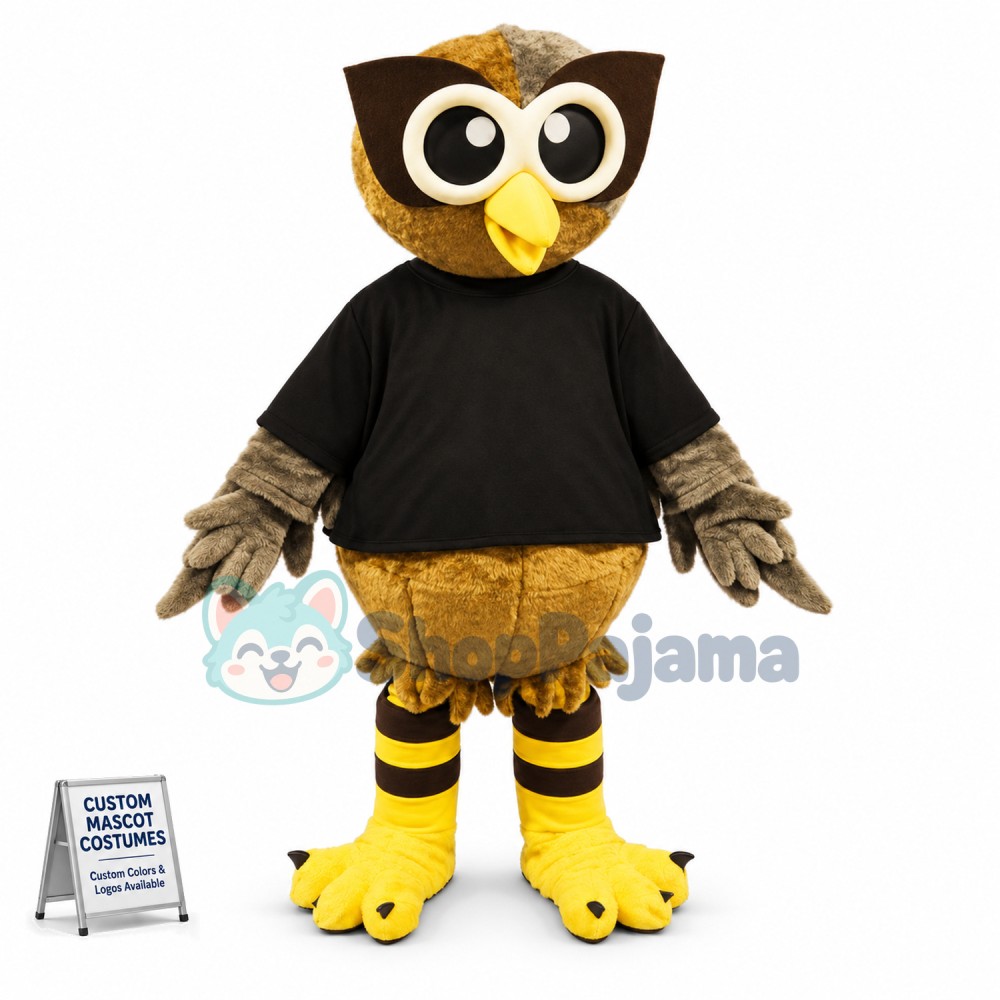 University Owl Mascot Costume