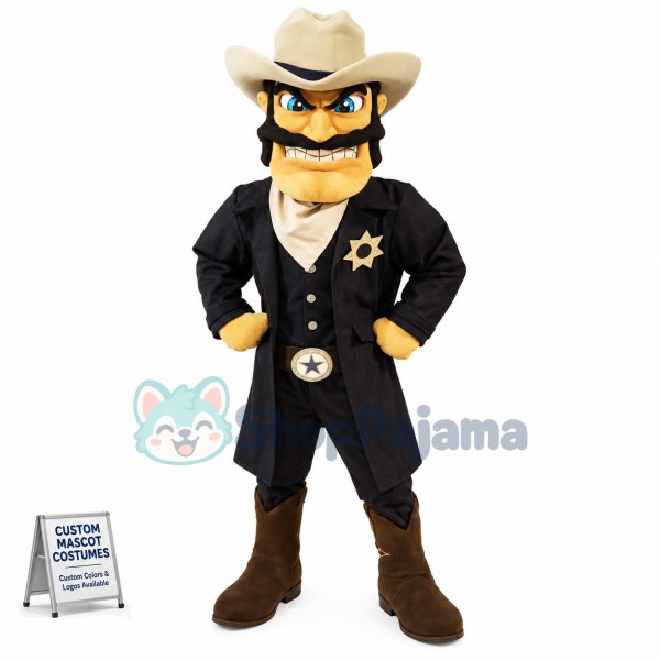 Custom Mascot Cowboy Mascot Costume