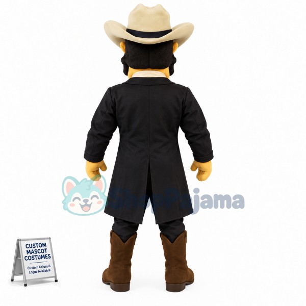 Custom Mascot Cowboy Mascot Costume
