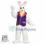 Easter Bunny Adult Mascot Costume