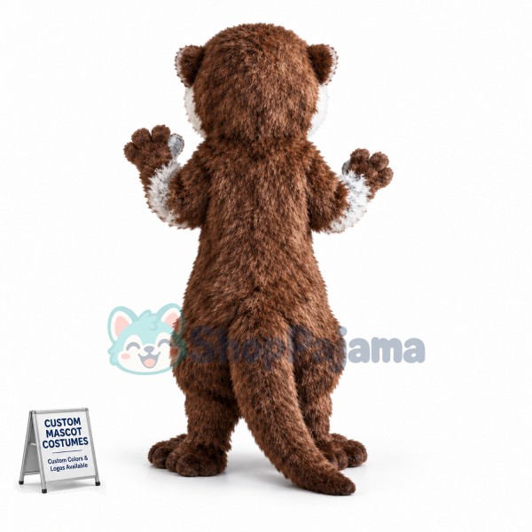 Cute Otter Mascot Costume