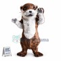 Cute Otter Mascot Costume
