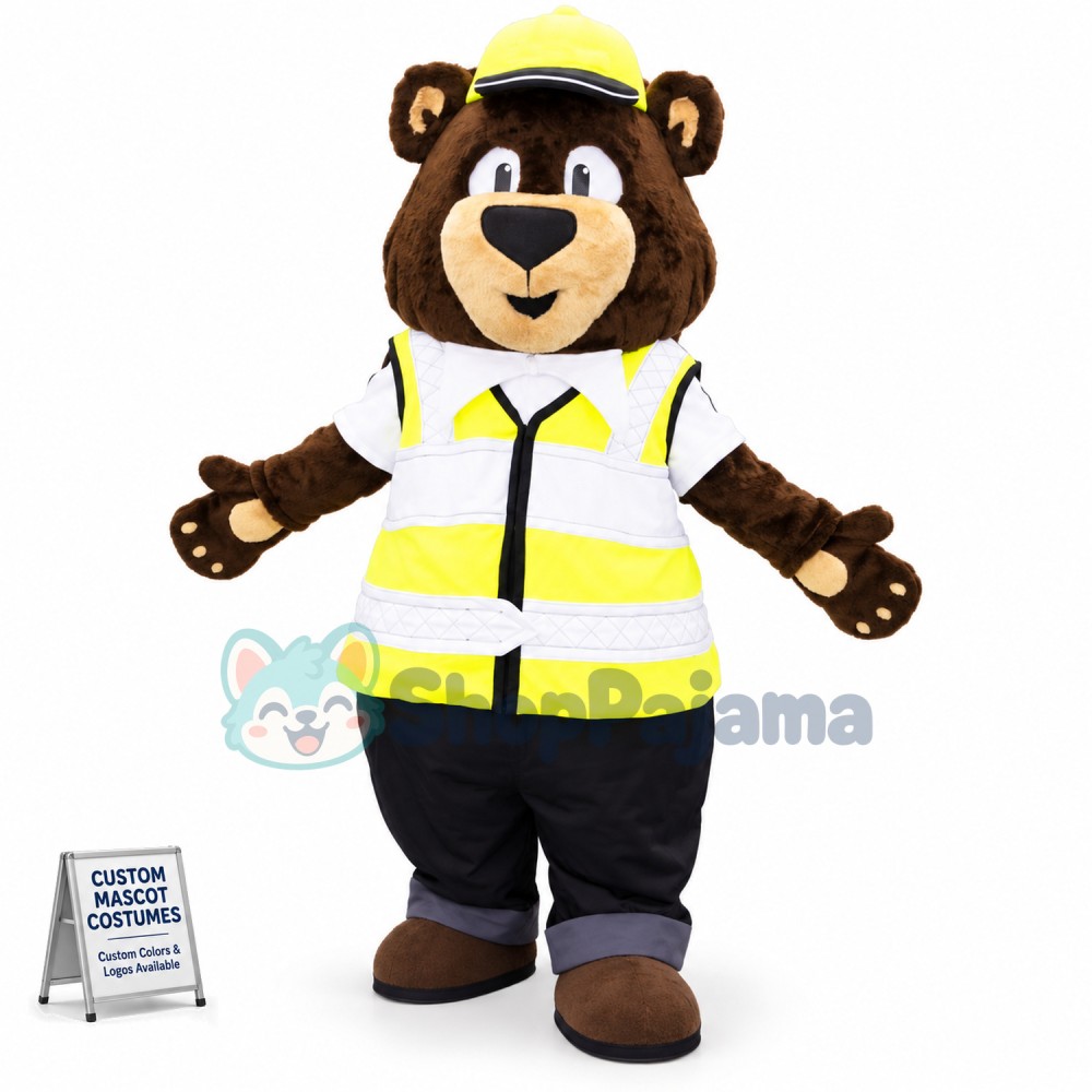Carl Bear Mascot Costume