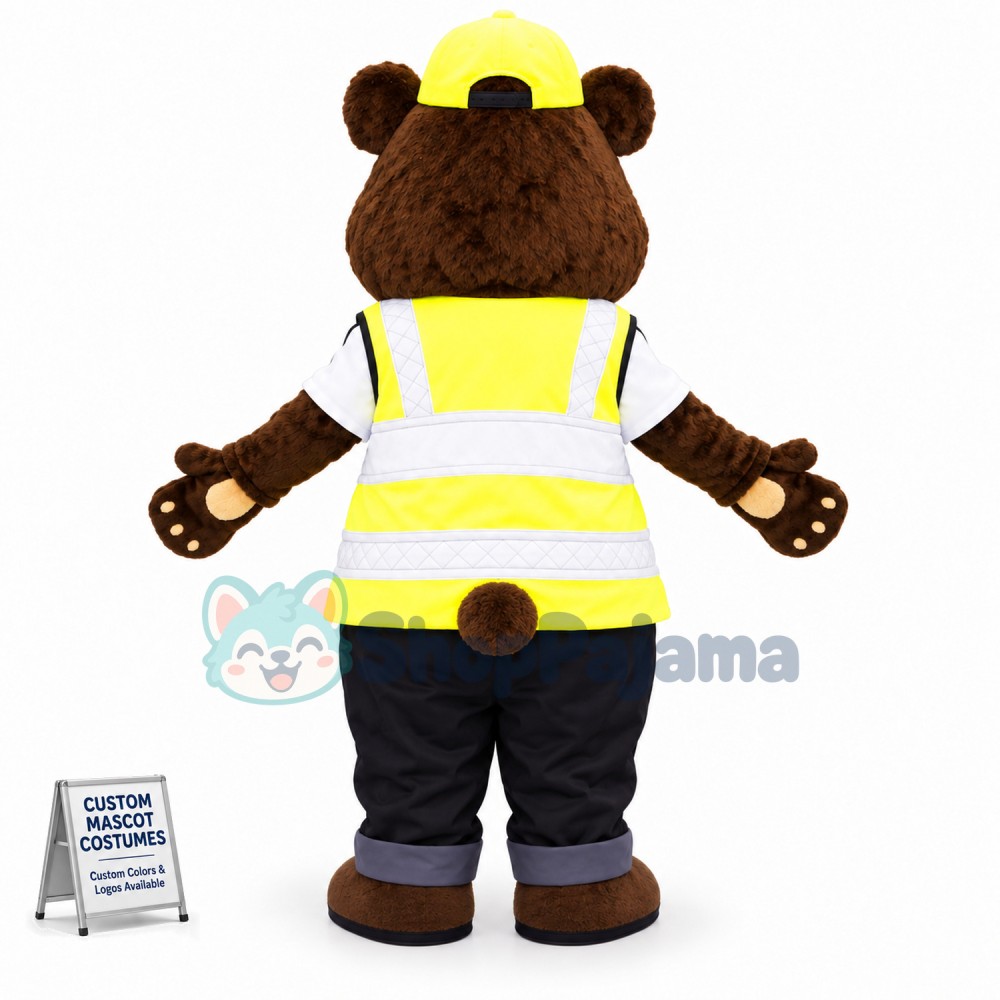 Carl Bear Mascot Costume