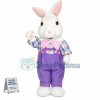 Fuzzy Bunny Mascot Costume