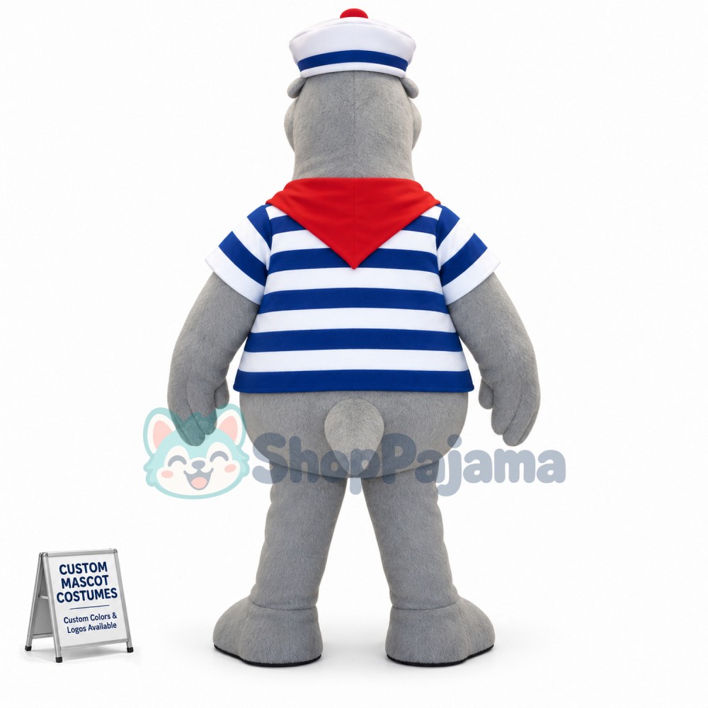 Navy Seal Mascot Costume