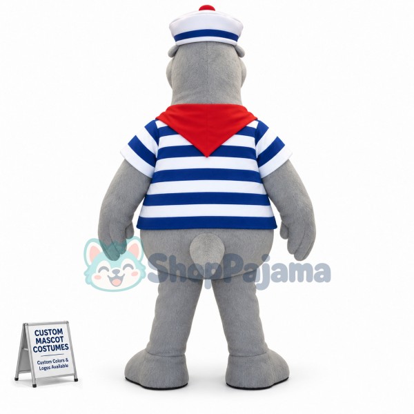 Navy Seal Mascot Costume