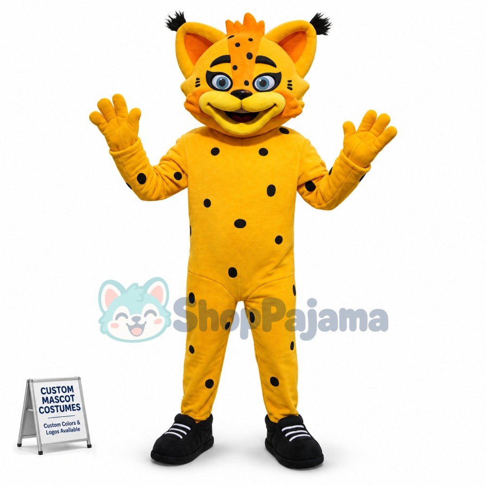 Lynx Mascot Costume
