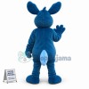 Custom Mascot Blue Rabbit Mascot Costume