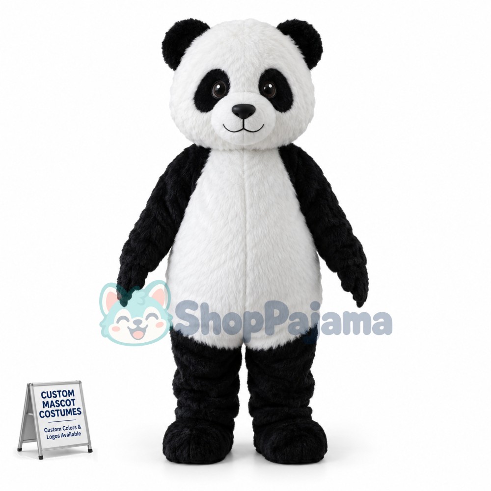 Brand New Panda Mascot Costume