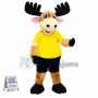 Super Cute Moose Mascot Costume