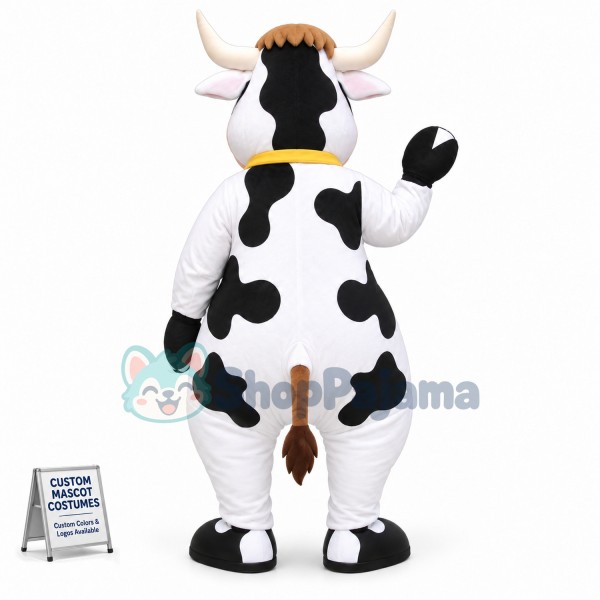 Super Cute Cow Mascot Costume