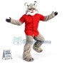 Brand New Fierce Wildcat Mascot Costume